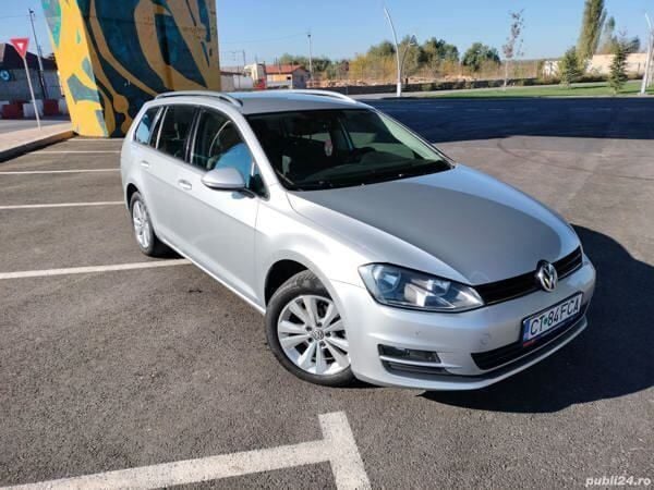 Argint Utilizat 2016 VW Golf VII Comfortline Break | 7.300 EUR (Preț OK) - Imagine 1/4