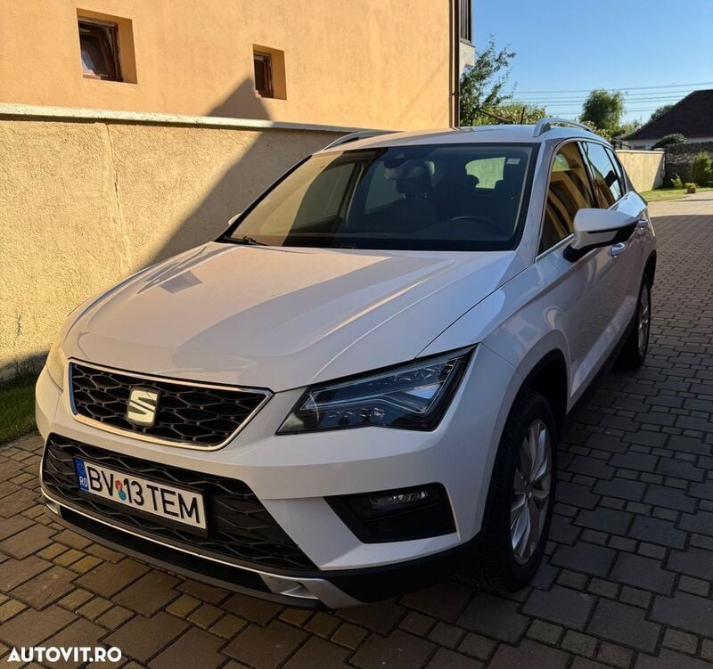 Alb Utilizat 2017 Seat Ateca Ecomotive SUV | 13.700 EUR (Preț OK) - Imagine 1/4