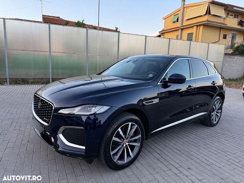 Second-hand Jaguar F-Pace R-Dynamic 204 CP (150 kW) 2021 Culoarealbastru SUV