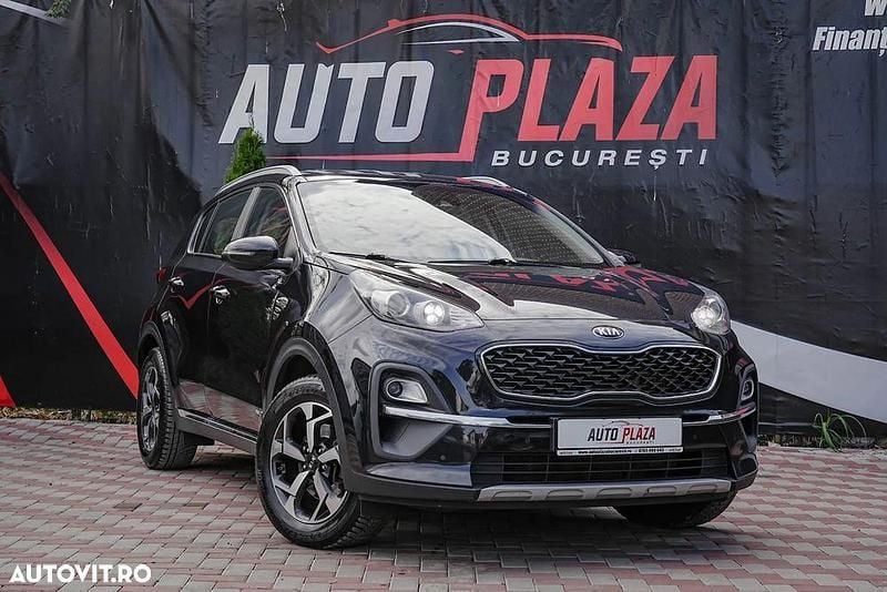 Culoarenegru Utilizat 2021 Kia Sportage Vision SUV | 17.890 EUR (Preț OK) - Imagine 1/4