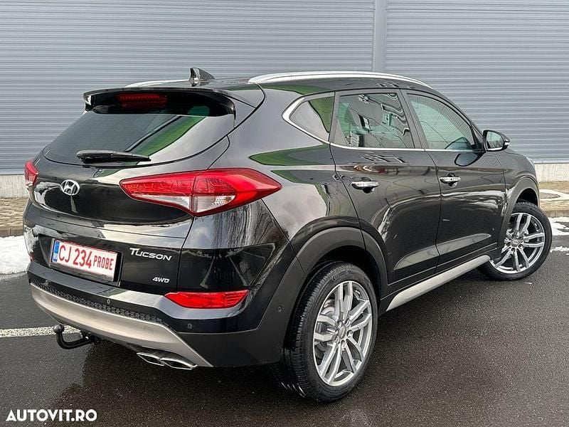 Second-hand Hyundai Tucson Premium 185 CP (136 kW) 2018 Culoarenegru SUV