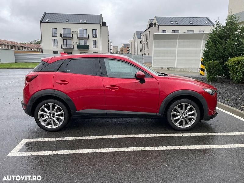 Rosu Utilizat 2017 Mazda CX-3 SUV | 10.300 EUR (Preț bun) - Imagine 1/4