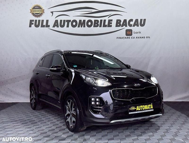 Second-hand Kia Sportage GT-Line 185 CP (136 kW) 2016 Culoarenegru SUV