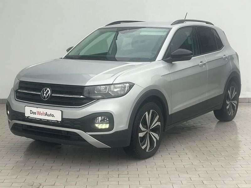 Gri mediumetalic Second-hand 2023 VW T-Cross Life SUV | 18.750 EUR (Preț OK) - Imagine 1/4