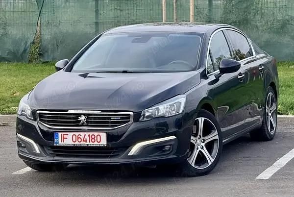 Negru Utilizat 2016 Peugeot 508 Berlinǎ | 10.500 EUR (Preț OK) - Imagine 1/4