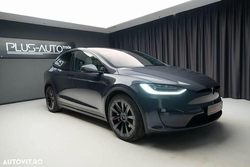 Second-hand Tesla Model X Plaid 14 kW (20 CP) 2022 Culoaregri SUV