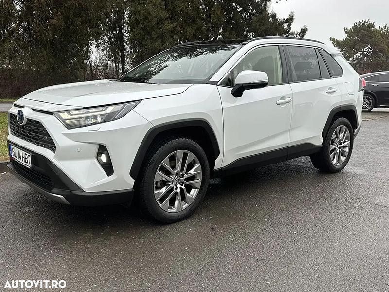 Culoarealb Second-hand 2023 Toyota RAV4 Hybrid Luxury SUV | 39.500 EUR - Imagine 1/4