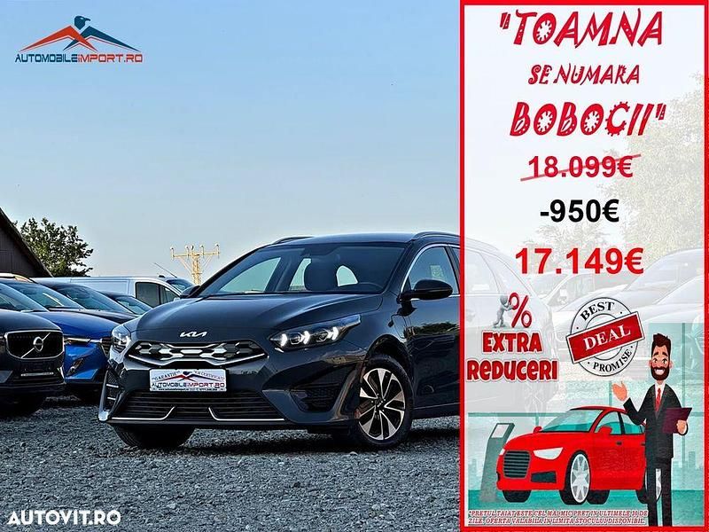 Gri Utilizat 2022 Kia Ceed Break | 17.149 EUR - Imagine 1/4