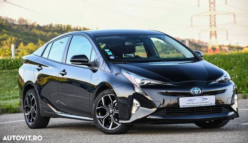 Negru Utilizat 2018 Toyota Prius Sol Hatchback | 15.598 EUR (Puțin scump) - Imagine 1/4