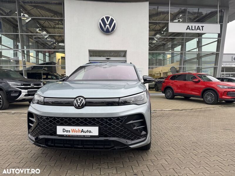 Argint Utilizat 2024 VW Tiguan R-line SUV | 46.001 EUR - Imagine 1/4