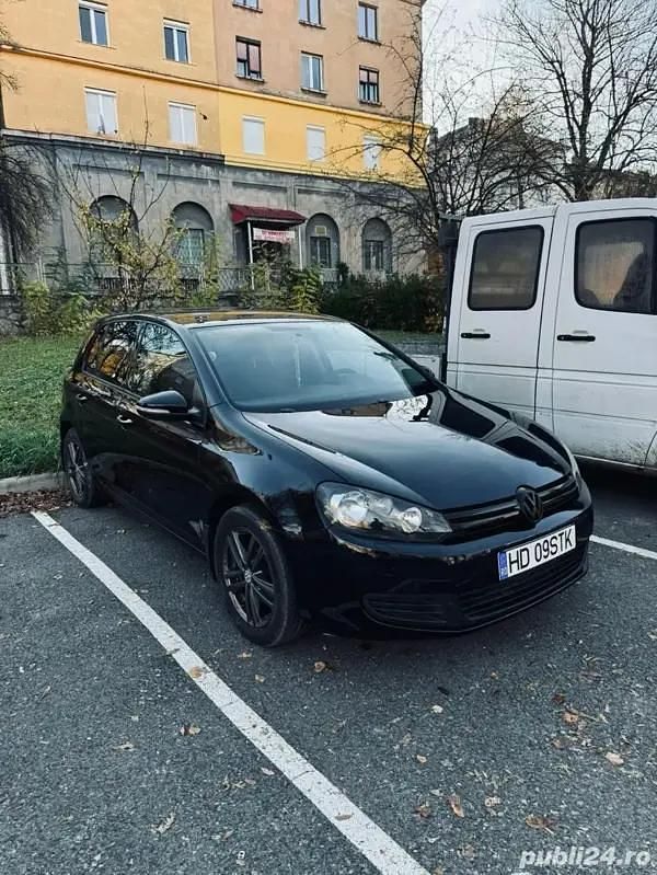 Negru Utilizat 2010 VW Golf VI Hatchback | 4.450 EUR (Preț OK) - Imagine 1/4