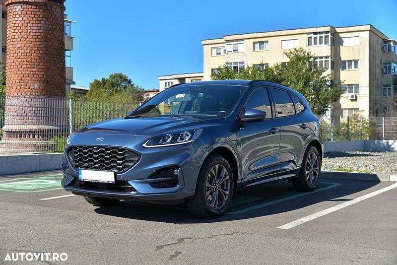 Culoarealbastru Utilizat 2023 Ford Kuga ST-Line X SUV | 25.950 EUR (Preț OK) - Imagine 1/4
