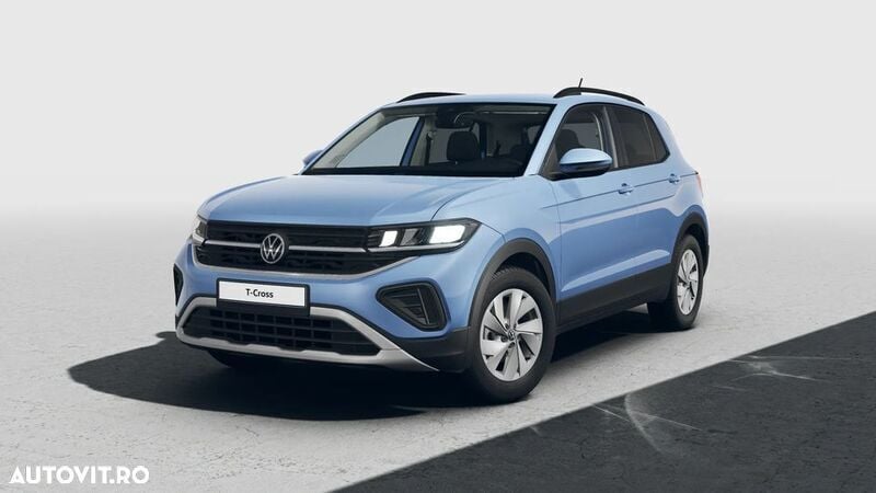 Albastru Utilizat 2024 VW T-Cross Life SUV | 25.398 EUR (Preț OK) - Imagine 1/4