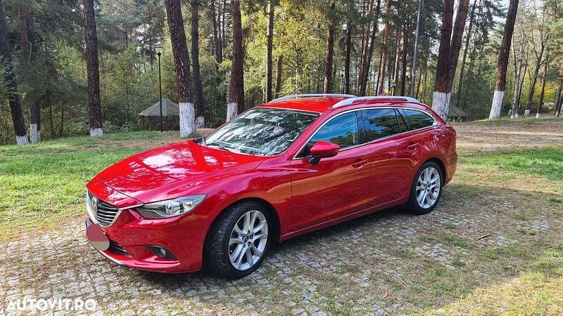 Second-hand Mazda 6 Sports-Line 175 CP (128 kW) 2014 Culoarerosu Break