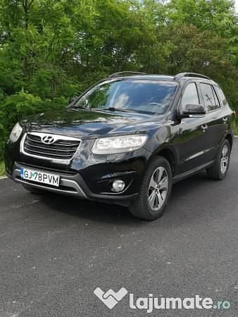 Negru Utilizat 2011 Hyundai Santa Fe SUV | 9.700 EUR (Scump) - Imagine 1/4