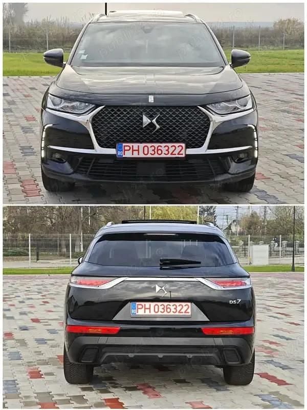 Second-hand DS Automobiles DS7 Crossback So Chic 130 CP (95 kW) 2019 Negru SUV