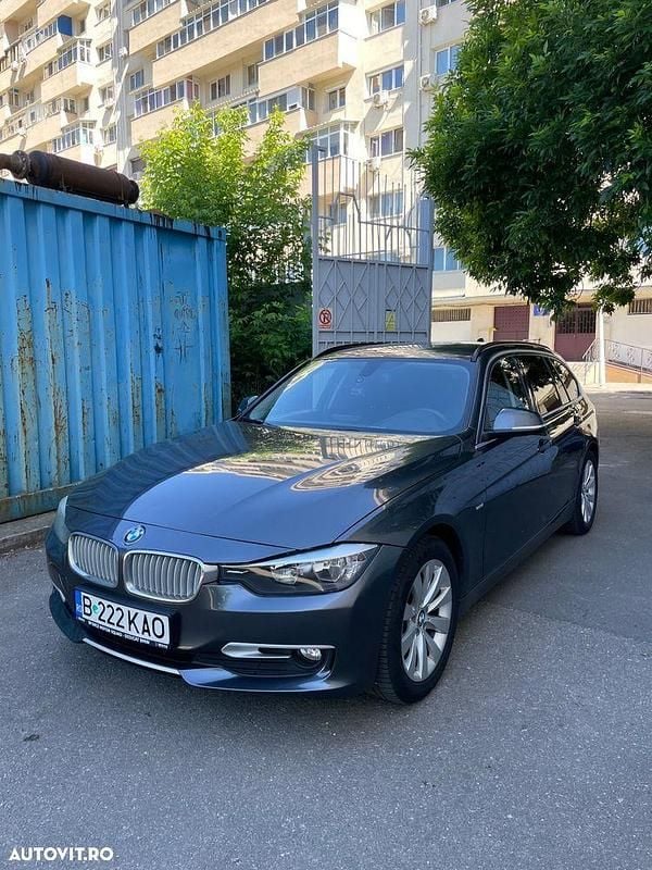 Gri Utilizat 2015 BMW 318 Break | 7.100 EUR (Super Preț) - Imagine 1/4