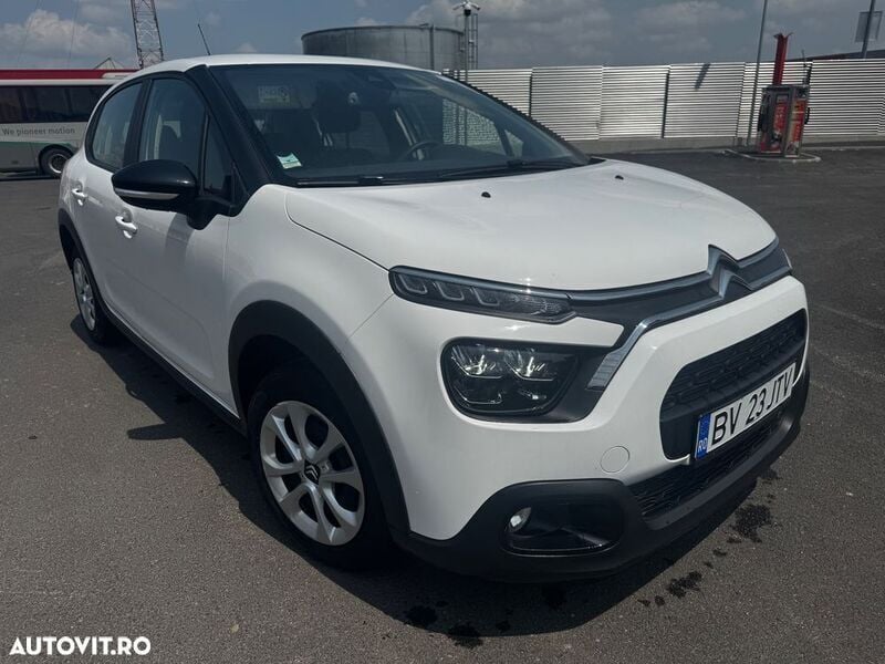 Alb Utilizat 2020 Citroën C3 Feel Hatchback | 6.980 EUR - Imagine 1/4