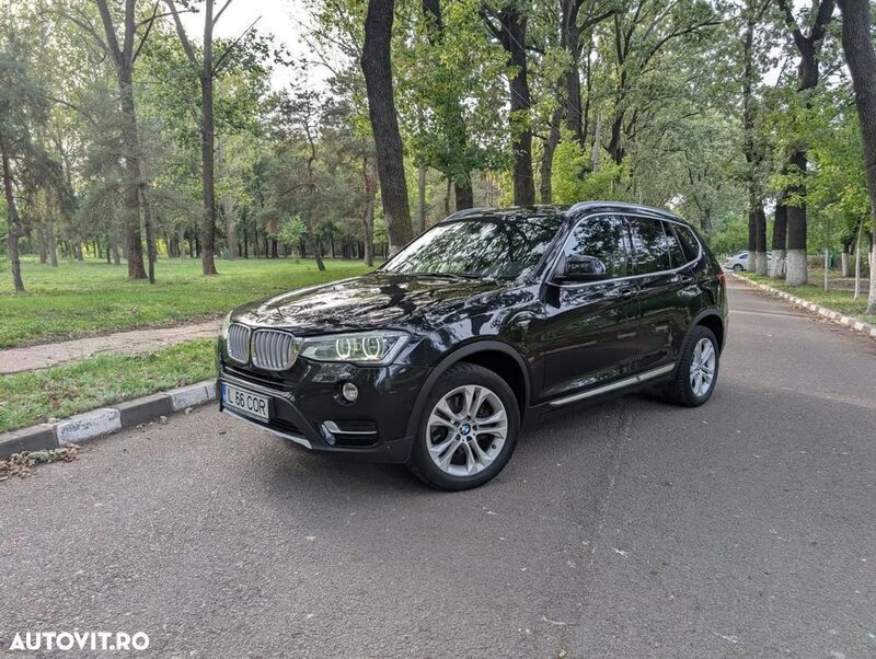 Negru Utilizat 2015 BMW X3 xLine SUV | 15.450 EUR (Preț bun) - Imagine 1/4