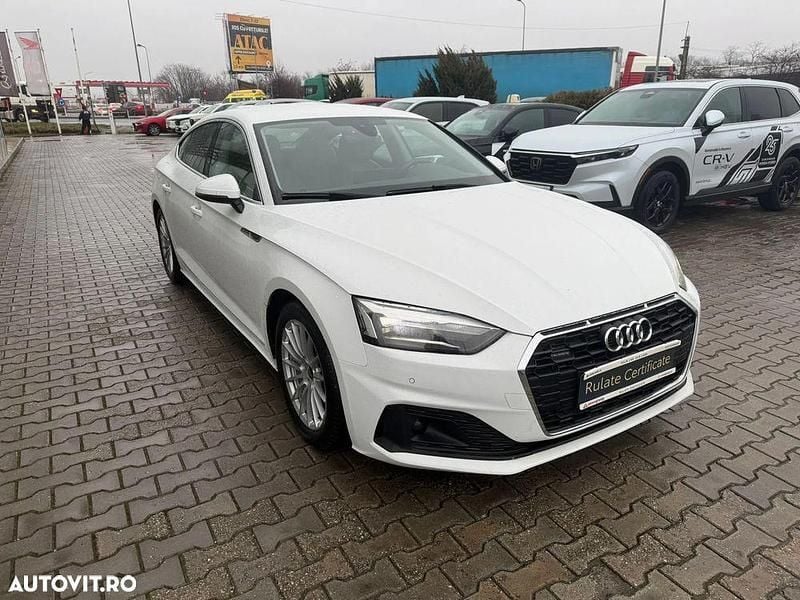 Second-hand Audi A5 S-Line 204 CP (150 kW) 2021 Culoarealb Coupe