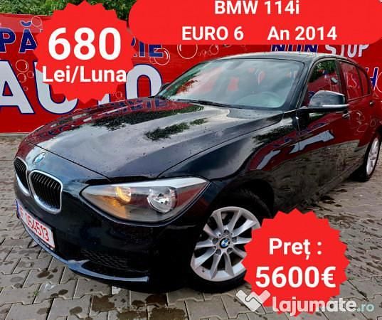 Negru Utilizat 2014 BMW 114 Comfort Edition Hatchback | 5.600 EUR - Imagine 1/4
