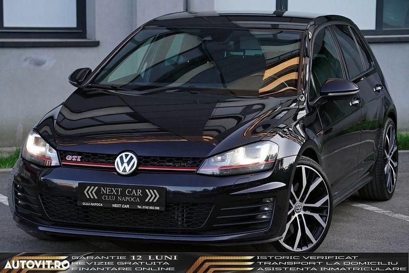 Negru Utilizat 2016 VW Golf VII GTI Hatchback | 13.850 EUR (Preț bun) - Imagine 1/4