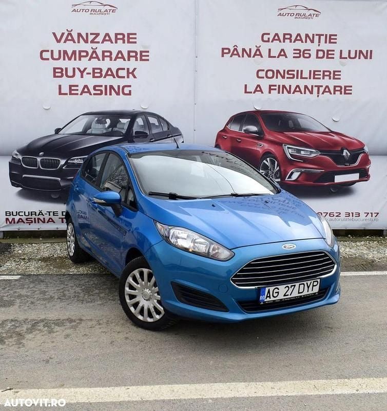 Culoarealbastru Second-hand 2013 Ford Fiesta Trend Hatchback | 4.450 EUR (Preț OK) - Imagine 1/4