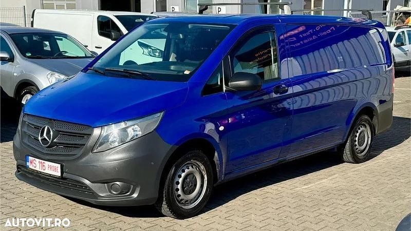 Albastru Utilizat 2014 Mercedes Vito Edition Monovolum | 13.498 EUR (Preț OK) - Imagine 1/4