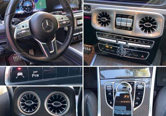 Second-hand Mercedes G500 422 CP (310 kW) 2018 Negru SUV