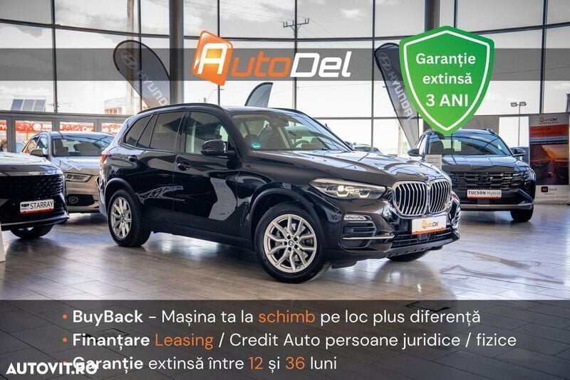 Negru Utilizat 2019 BMW X5 SUV | 43.559 EUR (Scump) - Imagine 1/4