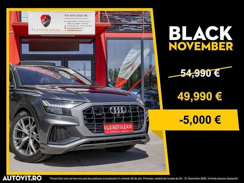Gri Utilizat 2019 Audi Q8 Comfort SUV | 49.990 EUR (Super Preț) - Imagine 1/4