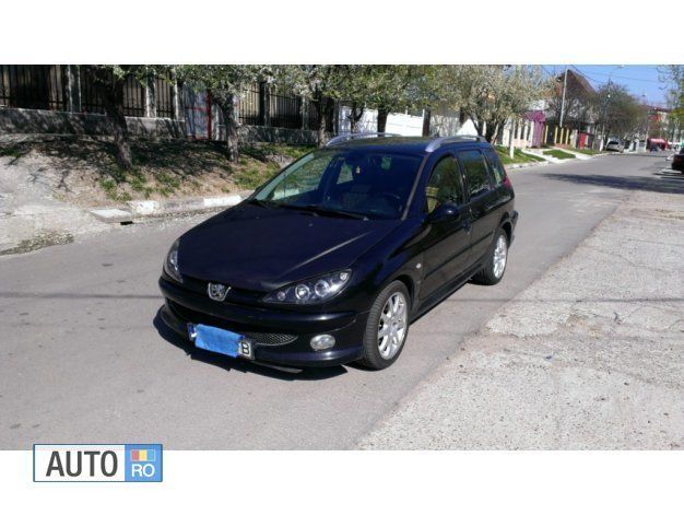 Second-hand Peugeot 206 110 CP (80 kW) 2004 Negru Break