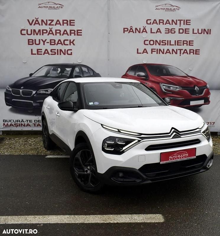 Culoarealb Utilizat 2023 Citroën C4 Feel SUV | 12.950 EUR (Super Preț) - Imagine 1/4