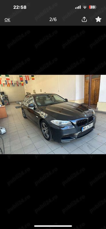 Gri Utilizat 2011 BMW 520 Berlinǎ | 10.200 EUR (Preț OK) - Imagine 1/4
