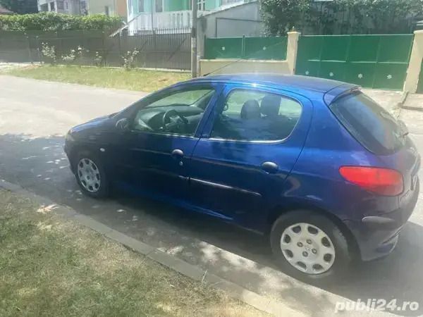 Second-hand Peugeot 206 68 CP (50 kW) 2006 Albastru Hatchback