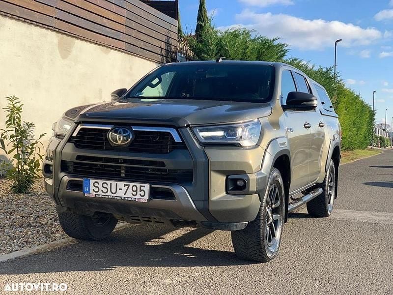 Culoareverde Utilizat 2021 Toyota HiLux Edition Pickup | 44.990 EUR (Preț OK) - Imagine 1/4