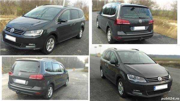 Gri Utilizat 2019 VW Sharan Comfortline Monovolum | 15.000 EUR - Imagine 1/4