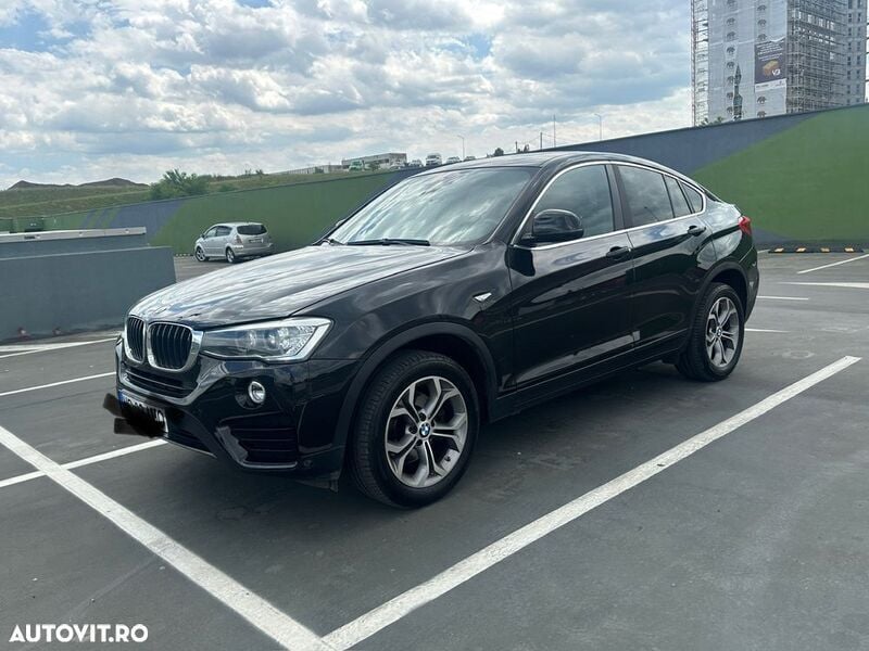 Negru Utilizat 2015 BMW X4 SUV | 18.800 EUR (Super Preț) - Imagine 1/4