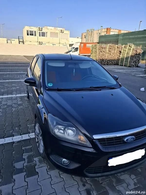 Second-hand Ford Focus 85 CP (62 kW) 2008 Negru Hatchback