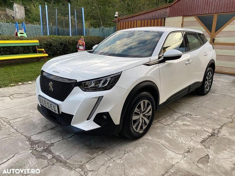 Culoarealb Utilizat 2020 Peugeot 2008 Active SUV | 12.750 EUR (Preț OK) - Imagine 1/4