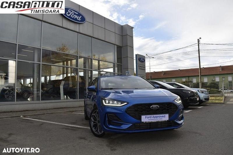 Culoarealbastru Utilizat 2022 Ford Focus Hatchback | 19.360 EUR - Imagine 1/4