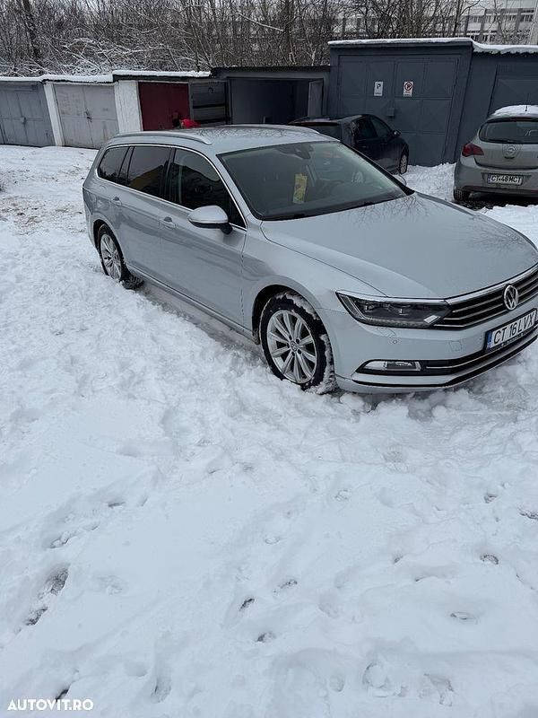 Second-hand VW Passat Highline 190 CP (139 kW) 2016 Culoareargint Break