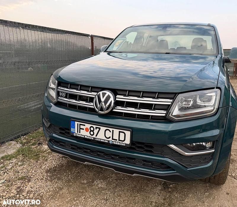 Second-hand VW Amarok Aventura 258 CP (189 kW) 2020 Culoareverde Pickup