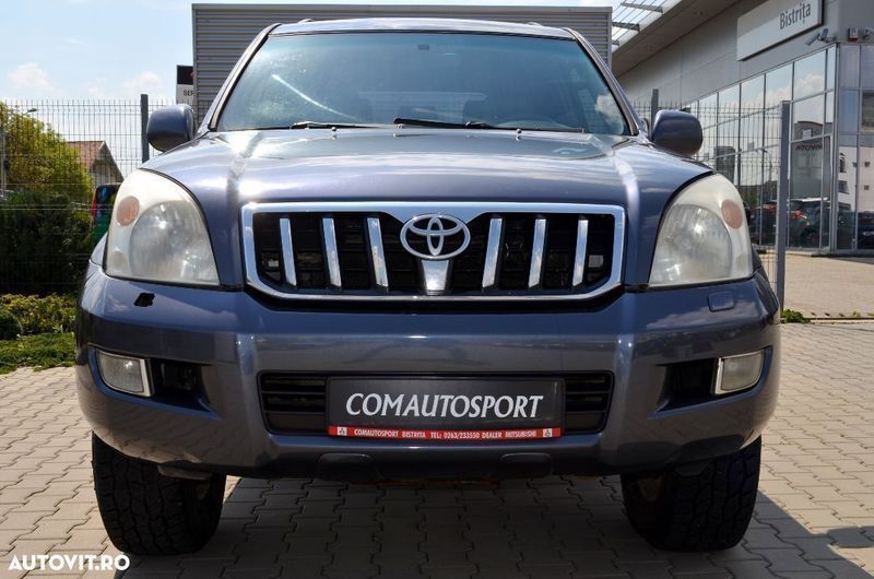 Secondhand Toyota Land Cruiser 3.0 Diesel 165 CP (2003) • Economisește