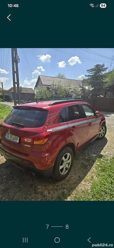 Utilizat 2012 Mitsubishi ASX SUV | 6.250 EUR (Preț bun) - Imagine 1/4