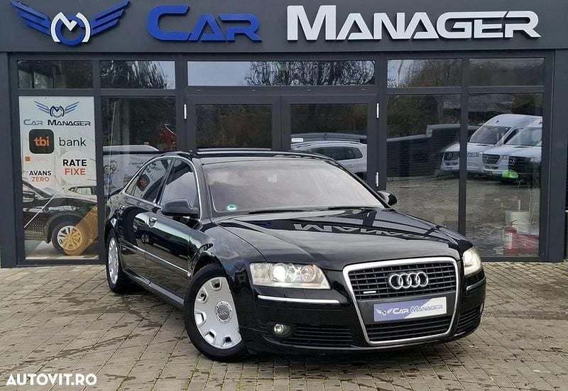 Culoarenegru Utilizat 2006 Audi A8 Design Berlinǎ | 9.499 EUR - Imagine 1/4