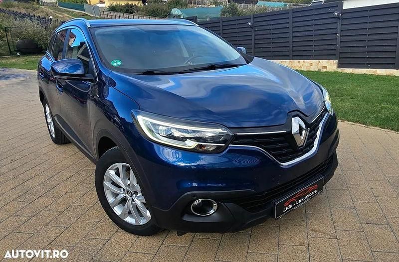 Culoarealbastru Utilizat 2015 Renault Kadjar Business SUV | 9.499 EUR (Preț bun) - Imagine 1/4