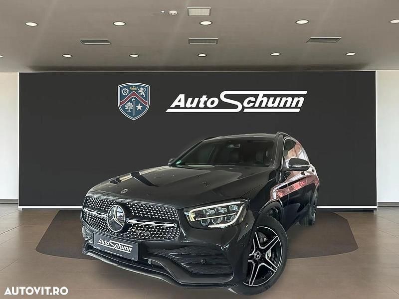 Gri Utilizat 2019 Mercedes GLC220 AMG line SUV | 35.078 EUR (Puțin scump) - Imagine 1/4