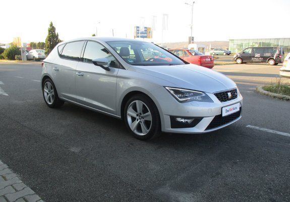 Gri Utilizat 2014 Seat Leon FR Hatchback | 10.500 EUR (Preț OK) - Imagine 1/4