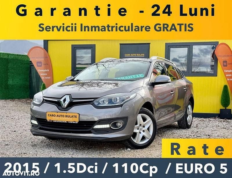 Culoaregri Second-hand 2015 Renault Mégane GrandTour Initiale Paris Break | 6.790 EUR (Preț OK) - Imagine 1/4